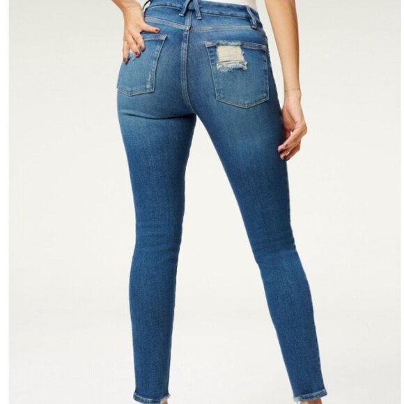 Good American GOOD LEGS LIGHT CHEW POCKETS Size 25 - Picture 2 of 8